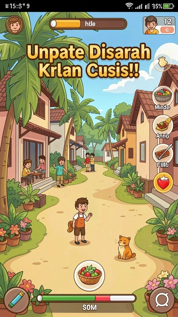 Beragam karakter unik untuk dipilih.