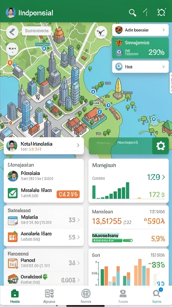 Screenshot menunjukkan karakter utama dalam aksi penuh.