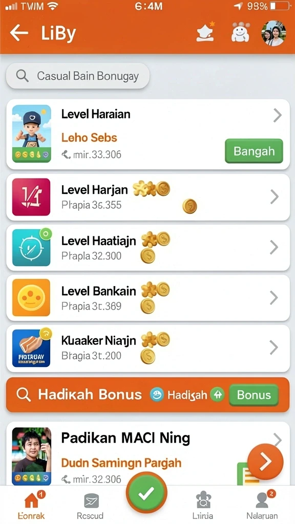 Karakter dengan kemampuan unik yang menarik.