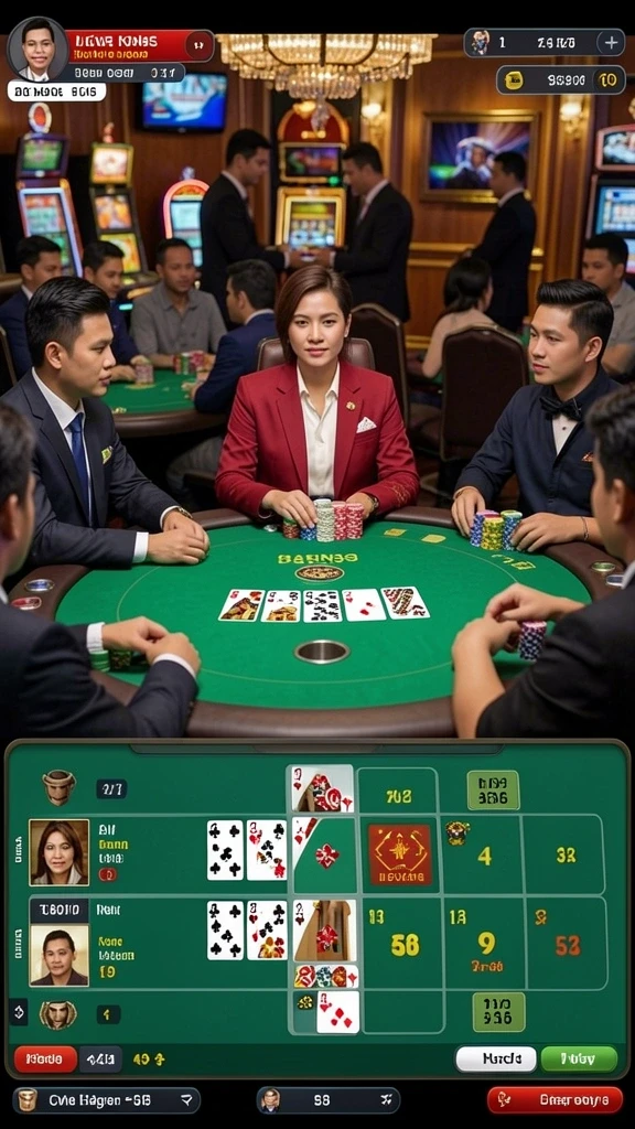 Beragam pilihan permainan, termasuk olahraga dan kasino.